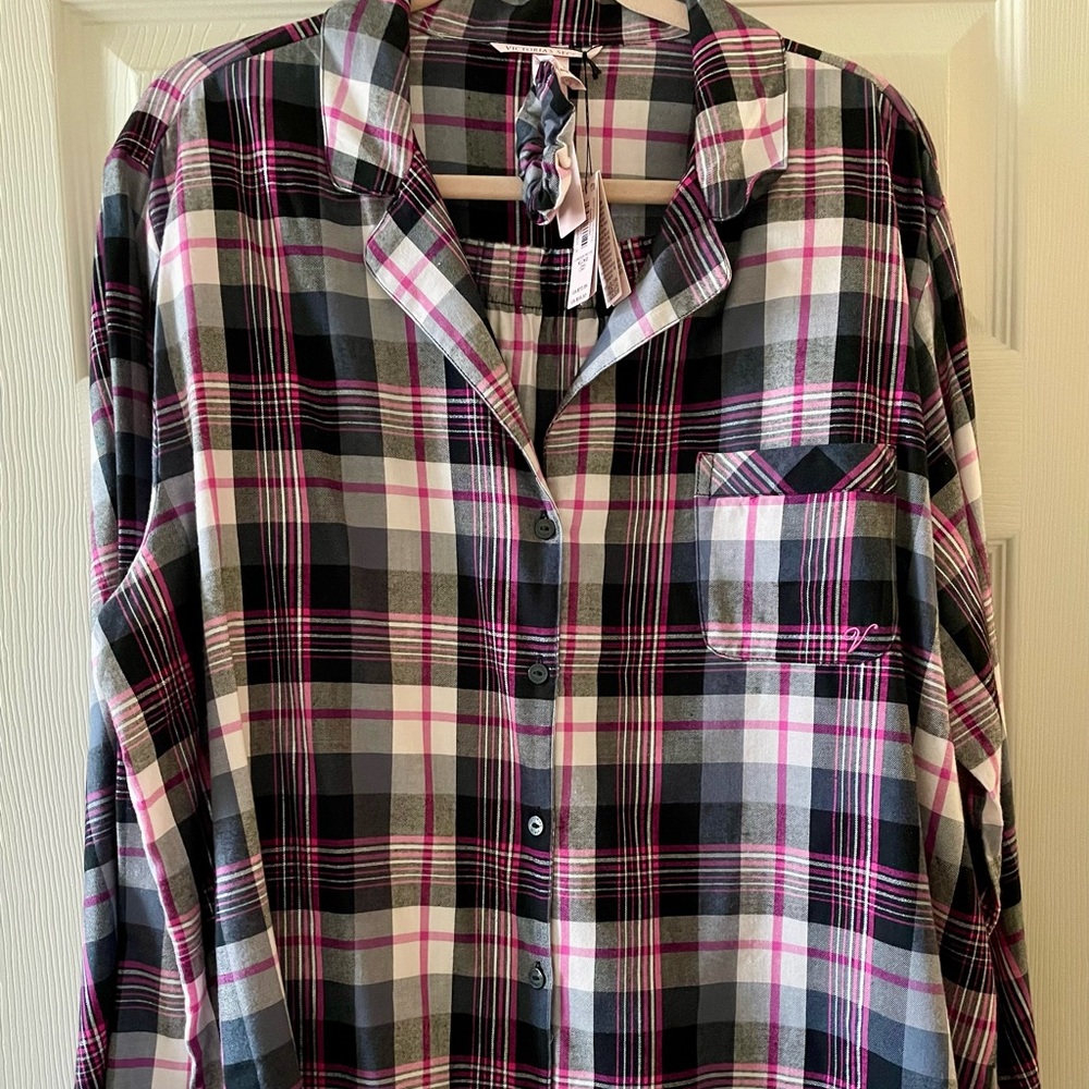 VICTORIA SECRET PAJAMA SET XL LONG